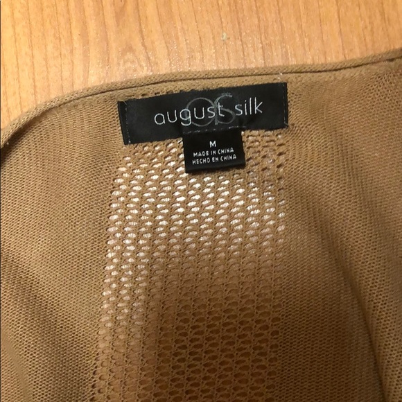 Camel waterfall cardigan - Picture 3 of 4